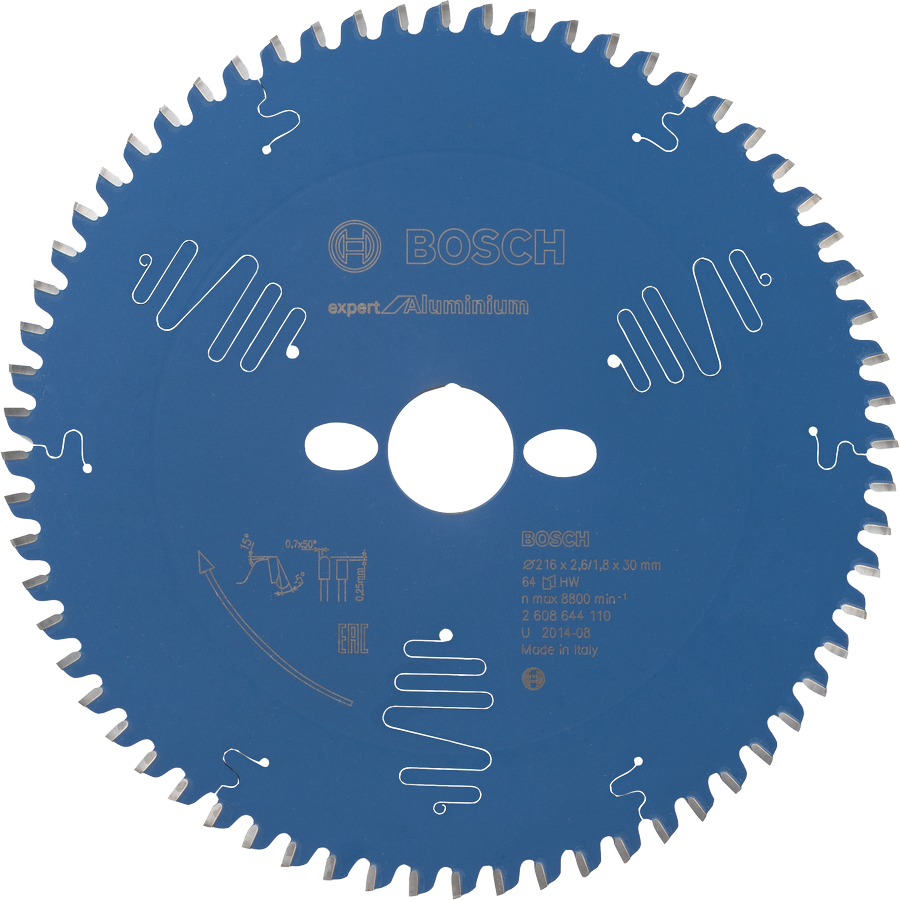 Bosch Expert for Aluminium Kreissägeblatt 216mm 64Z