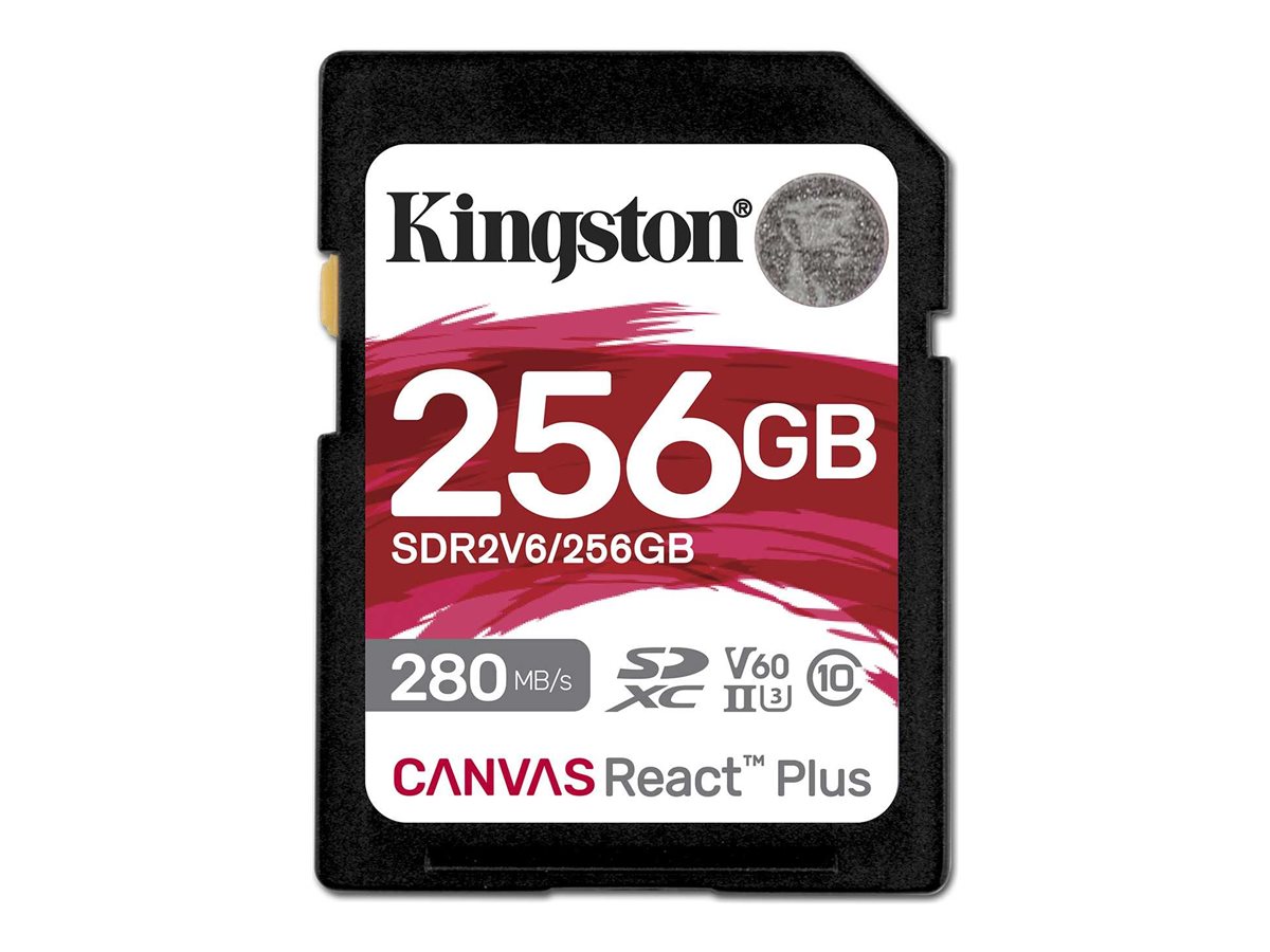 Kingston Canvas React Plus SDXC UHS-II 256 GB