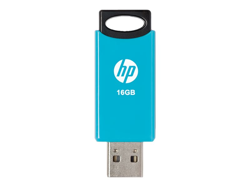 HP v212b USB-Stick 16 GB USB 2.0 Schwarz/Blau