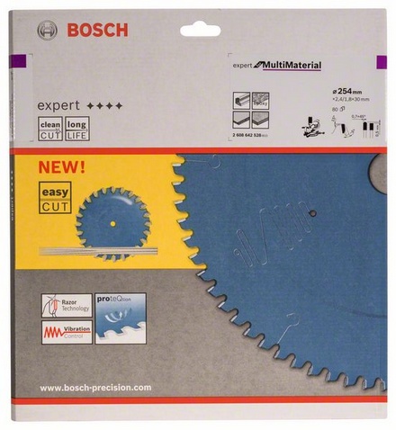 Bosch Expert Multi Material Ø 254 mm 80Z