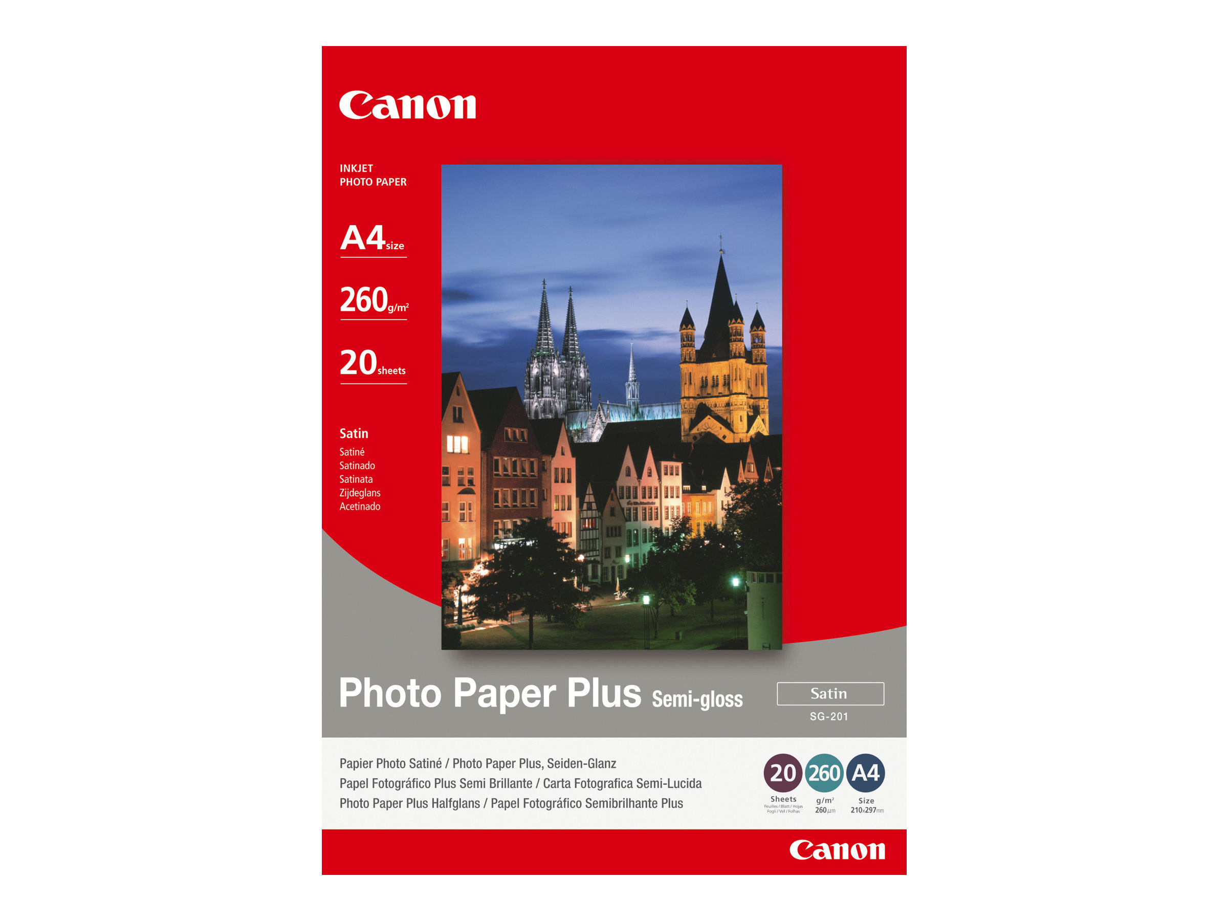 1686B021 CANON Fotopapier A4 210x297mm