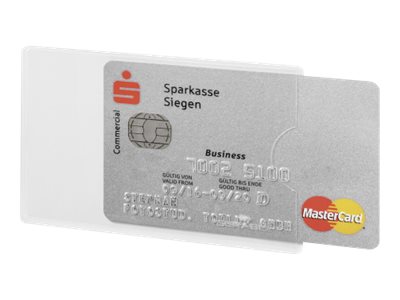 Durable RFID SECURE Kreditkartenhülle silber