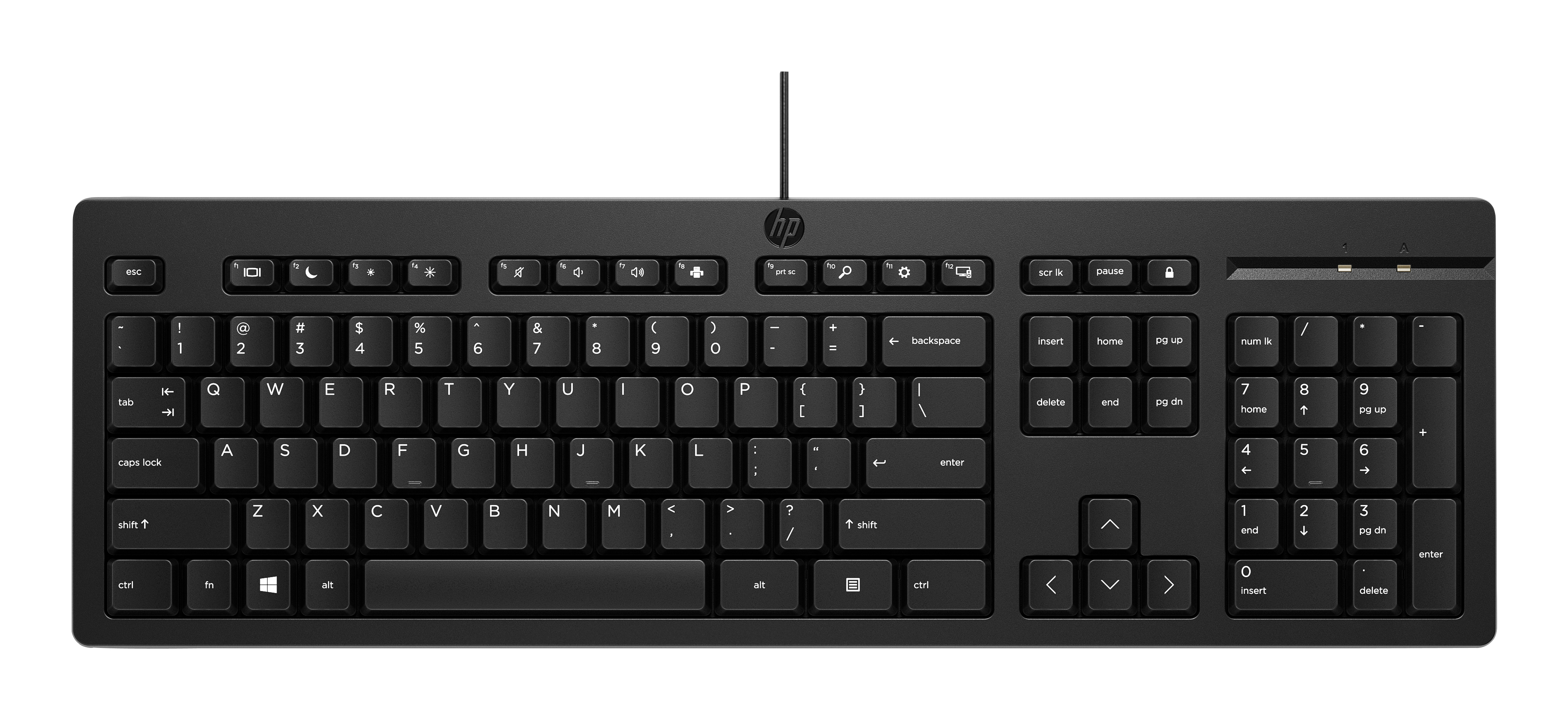 HP 125 G2 Tastatur Full Size USB