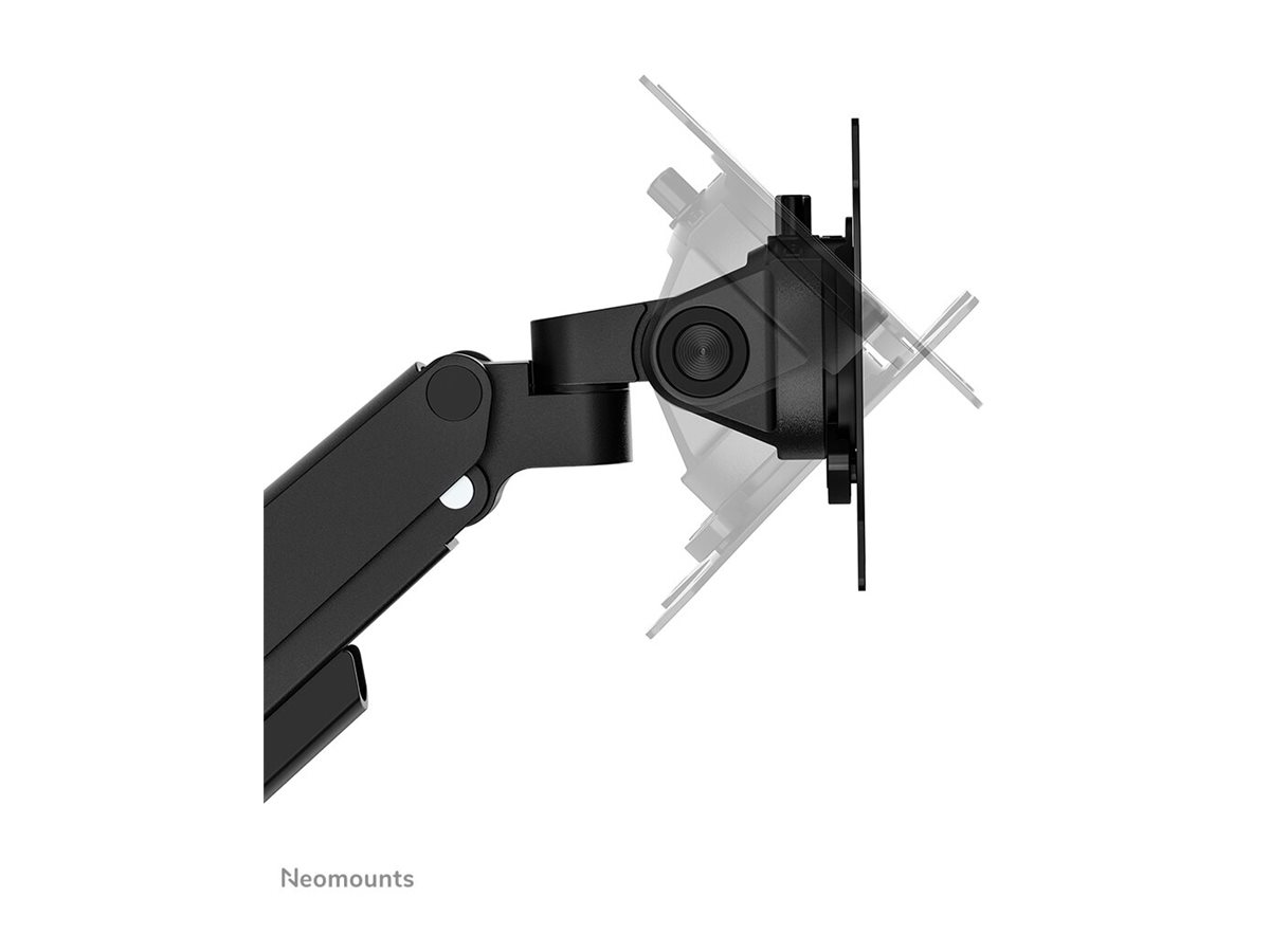 NEOMOUNTS Next Slim Desk Mount single display topfix clampgrommet black