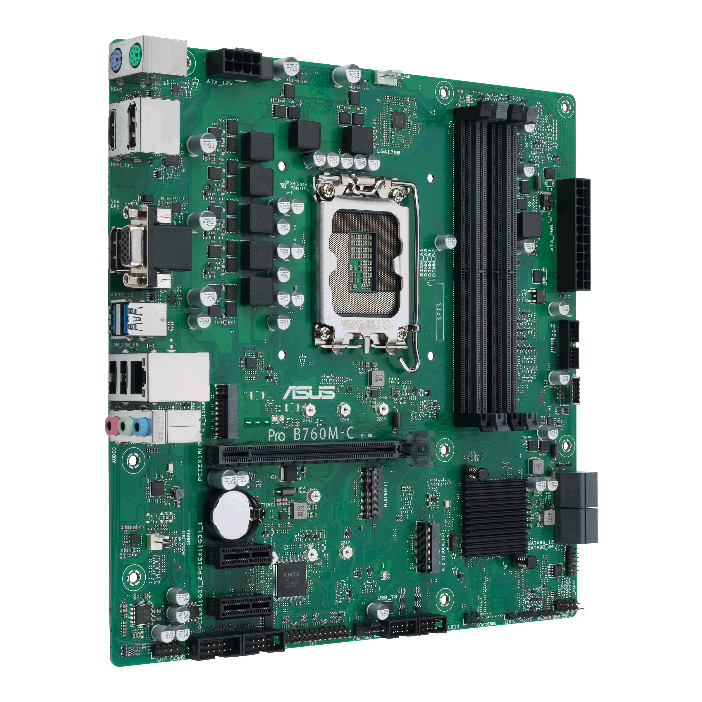 ASUS Pro B760M-C-CSM microATX LGA1700 DDR5