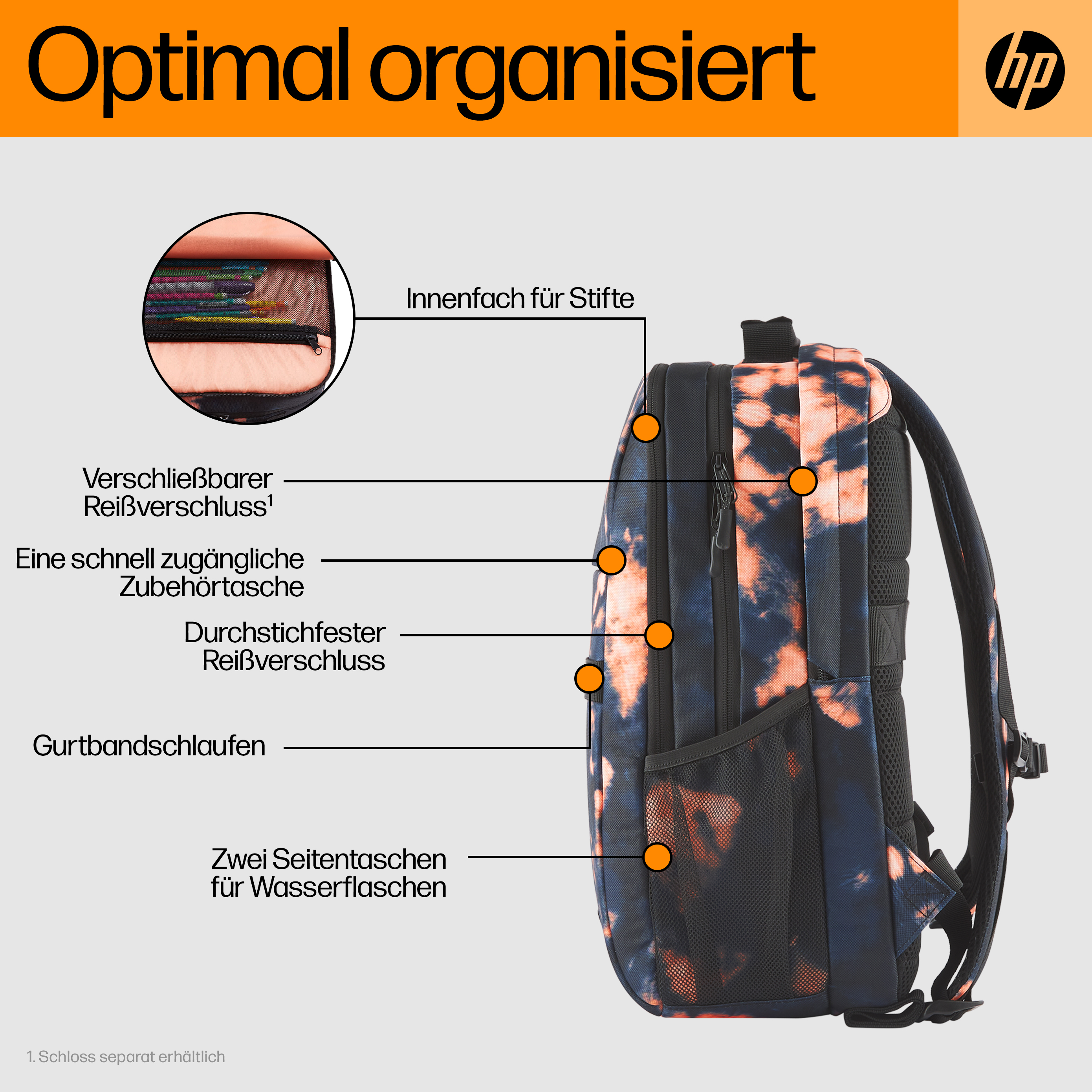 HP Campus XL Notebook-Rucksack