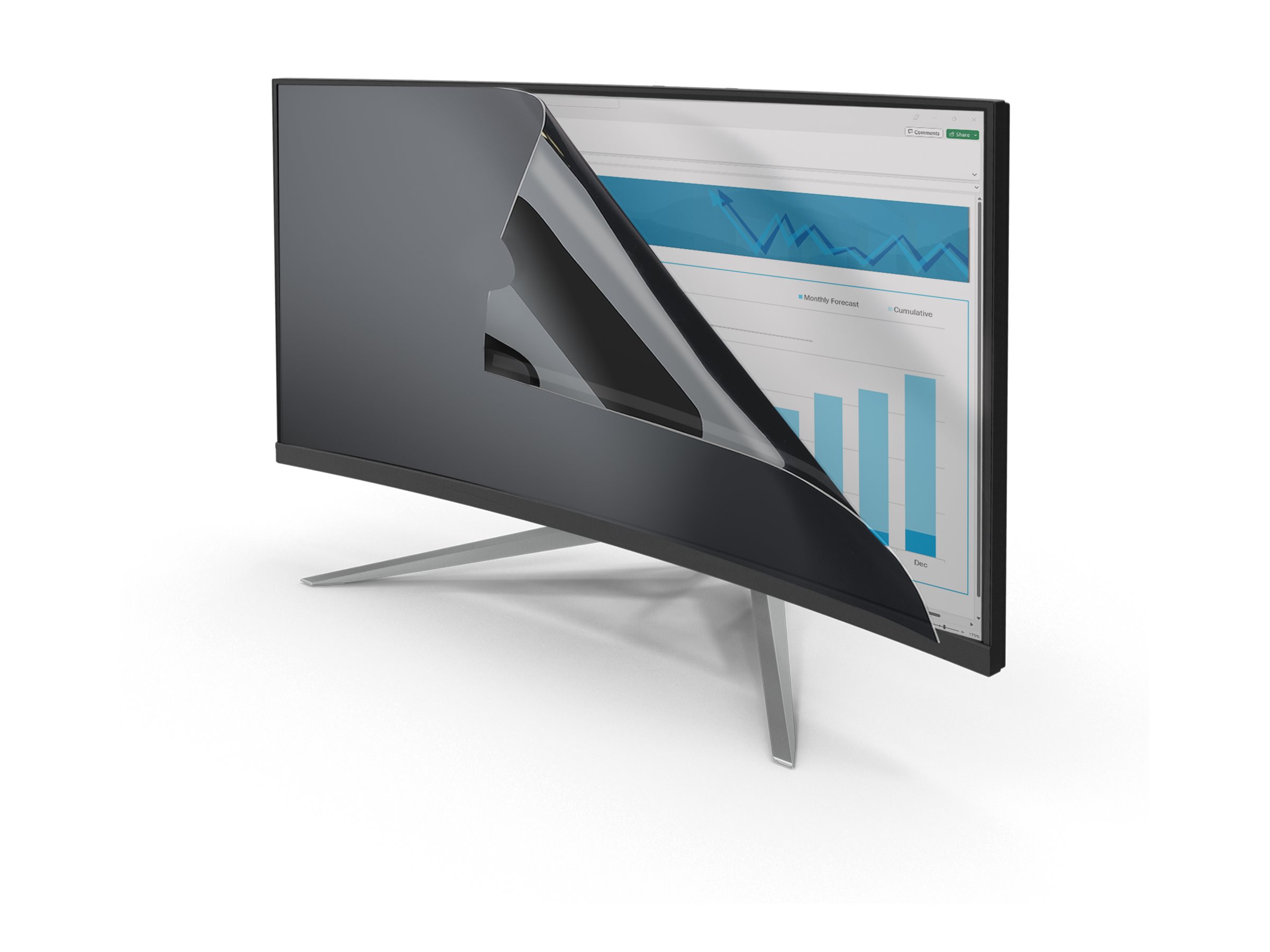 StarTech.com Blickschutzfolie 34-Zoll-Ultrawide-Display 21:9 Widescreen Blaulicht reduzierende