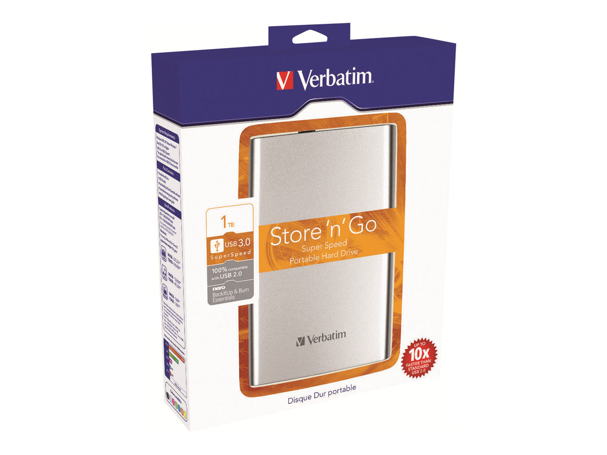 Verbatim Storen Go Portable 1TB USB 3.0