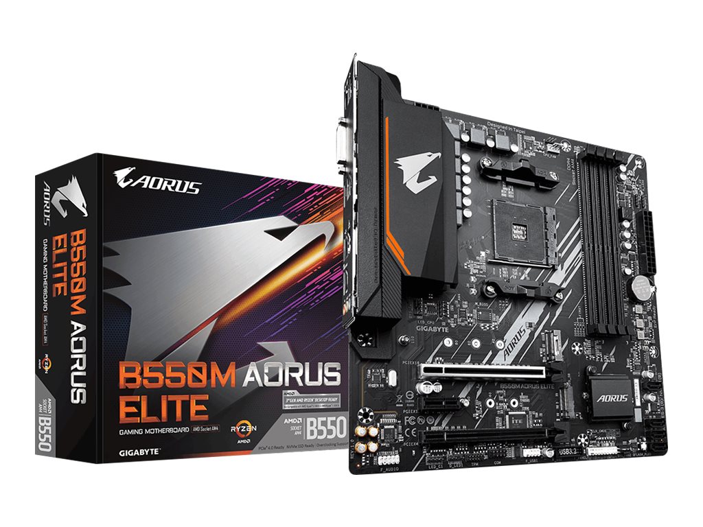 Gigabyte B550M AORUS ELITE Micro-ATX AM4