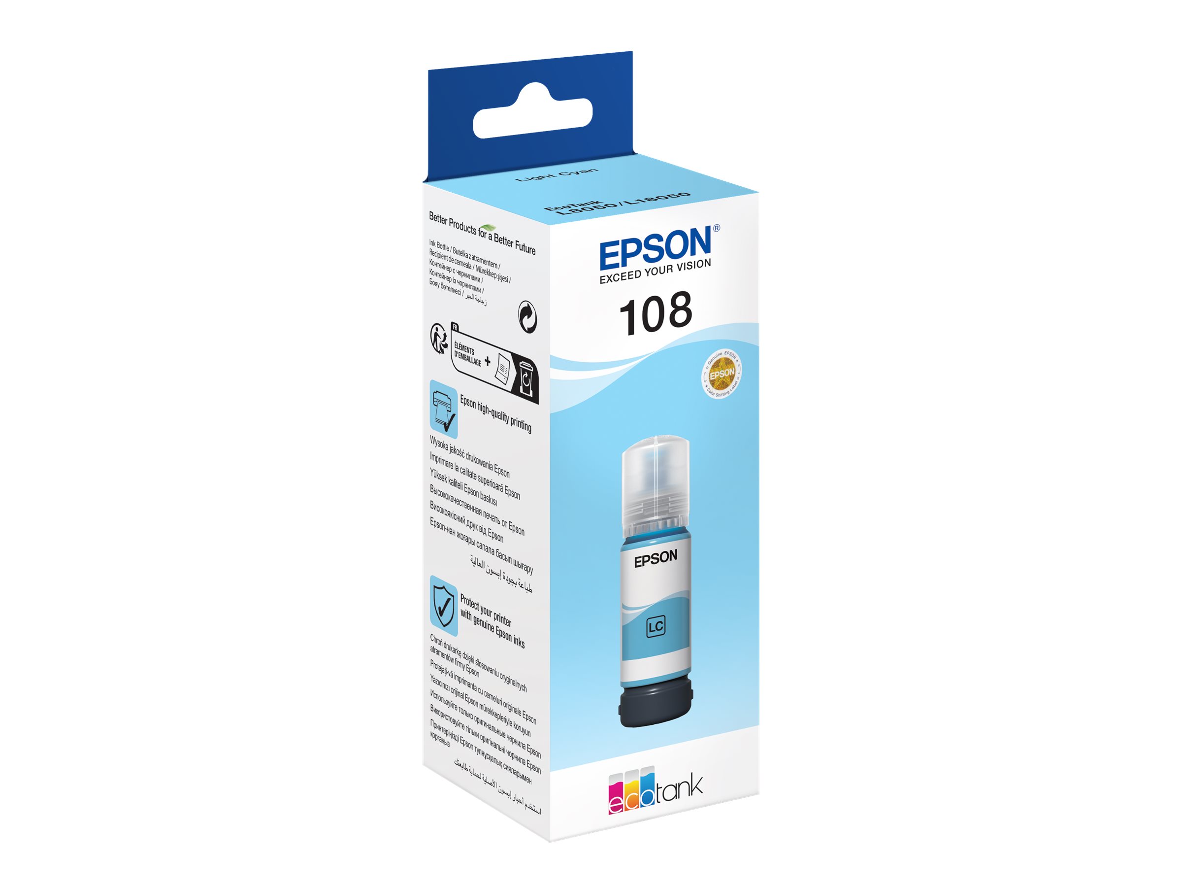 Epson EcoTank 108 Nachfülltinte Cyan