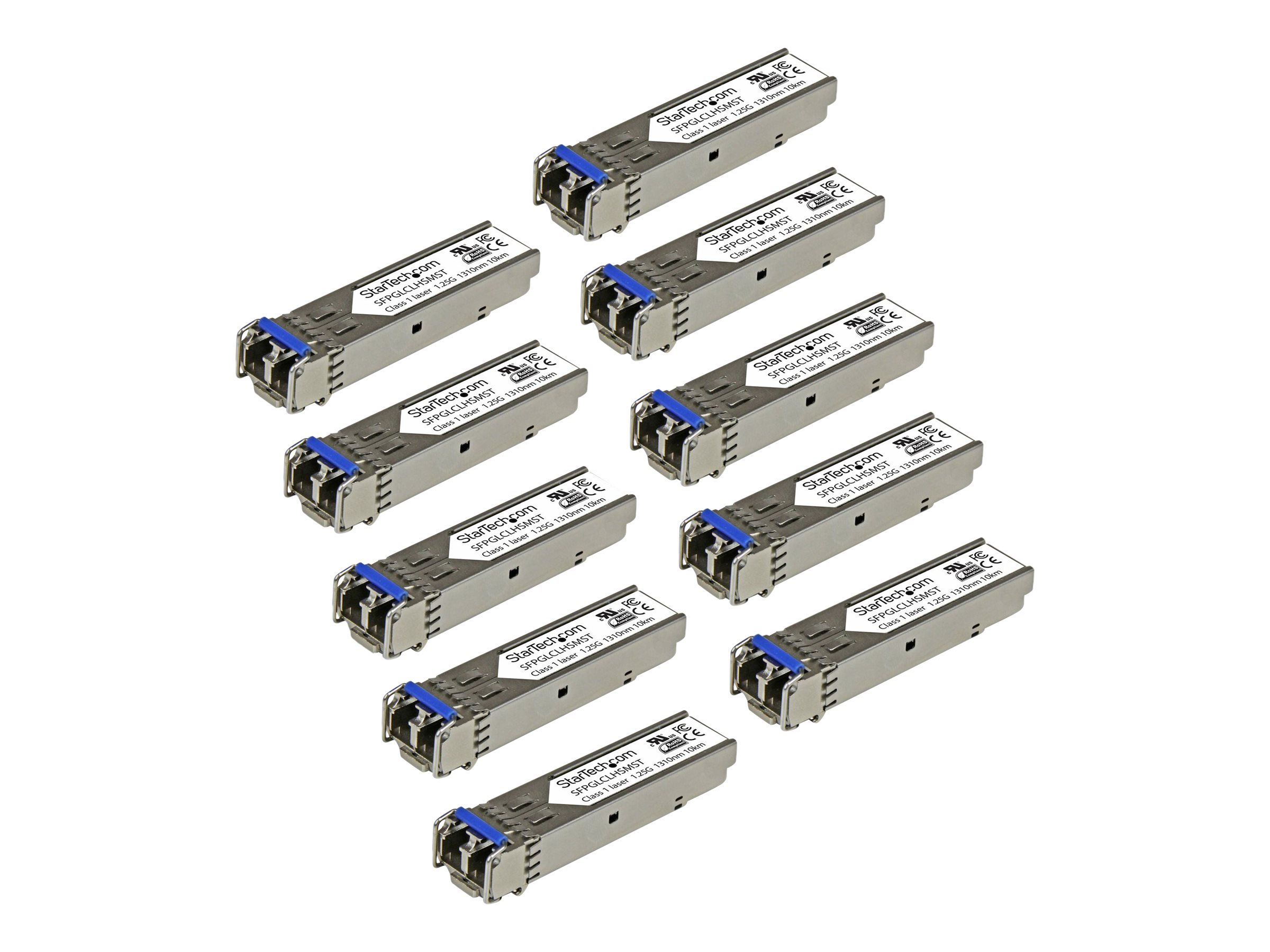 StarTech.com Gigabit LWL SFP Transceiver 550 m 1000Base-LX/LH SM/MM LC