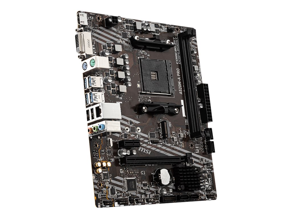 MSI A520M-A PRO Socket AM4 AMD A520
