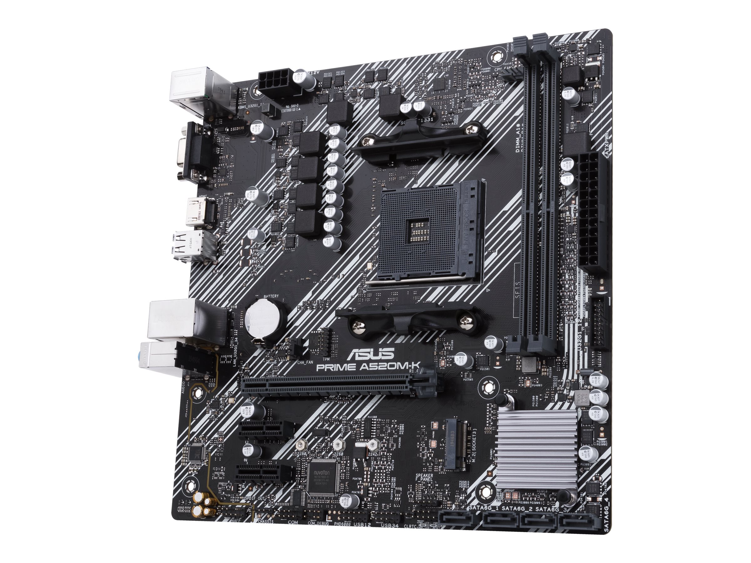 ASUS Prime A520M-K Mainboard Micro-ATX AM4