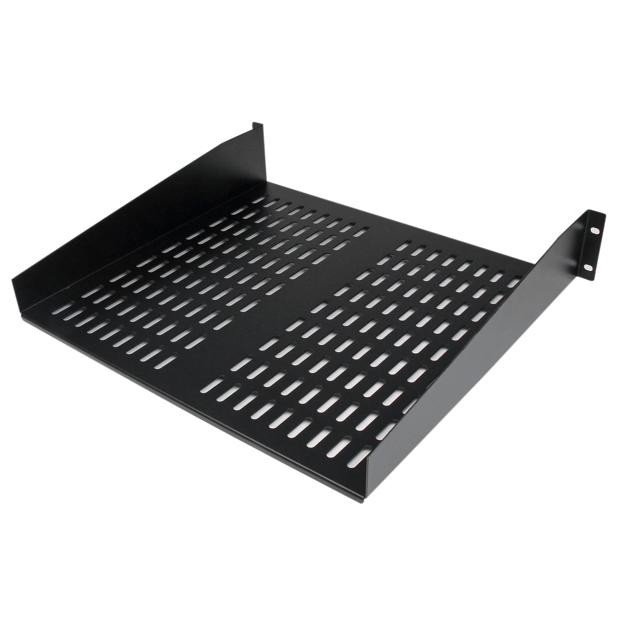 StarTech 2U Universal Rack Fachboden belüftet 16 Zoll