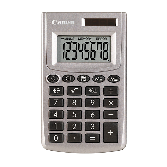 Canon LS-270L Taschenrechner silber