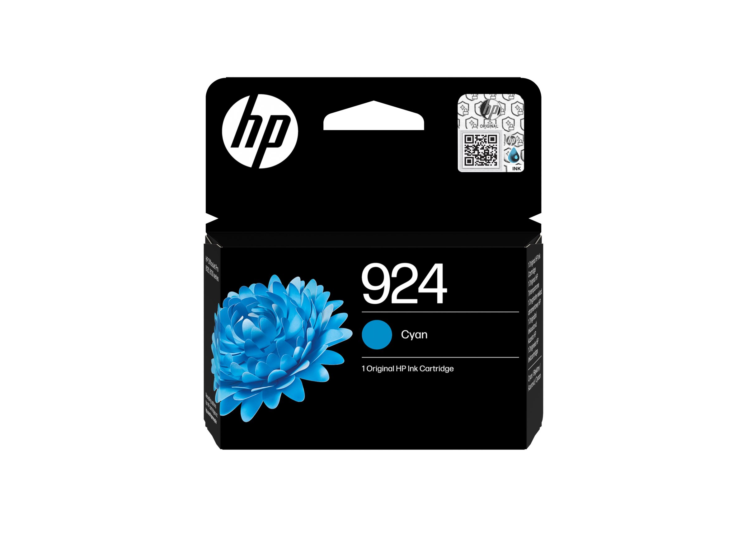 HP 924(4K0U3NE) cyan Druckerpatrone