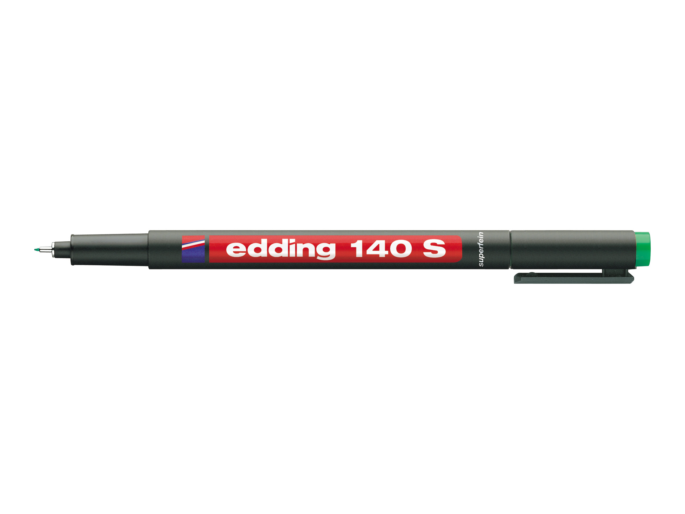Edding 140 Folienstifte-Set permanent 0,3 mm Schwarz Rot Blau Grün