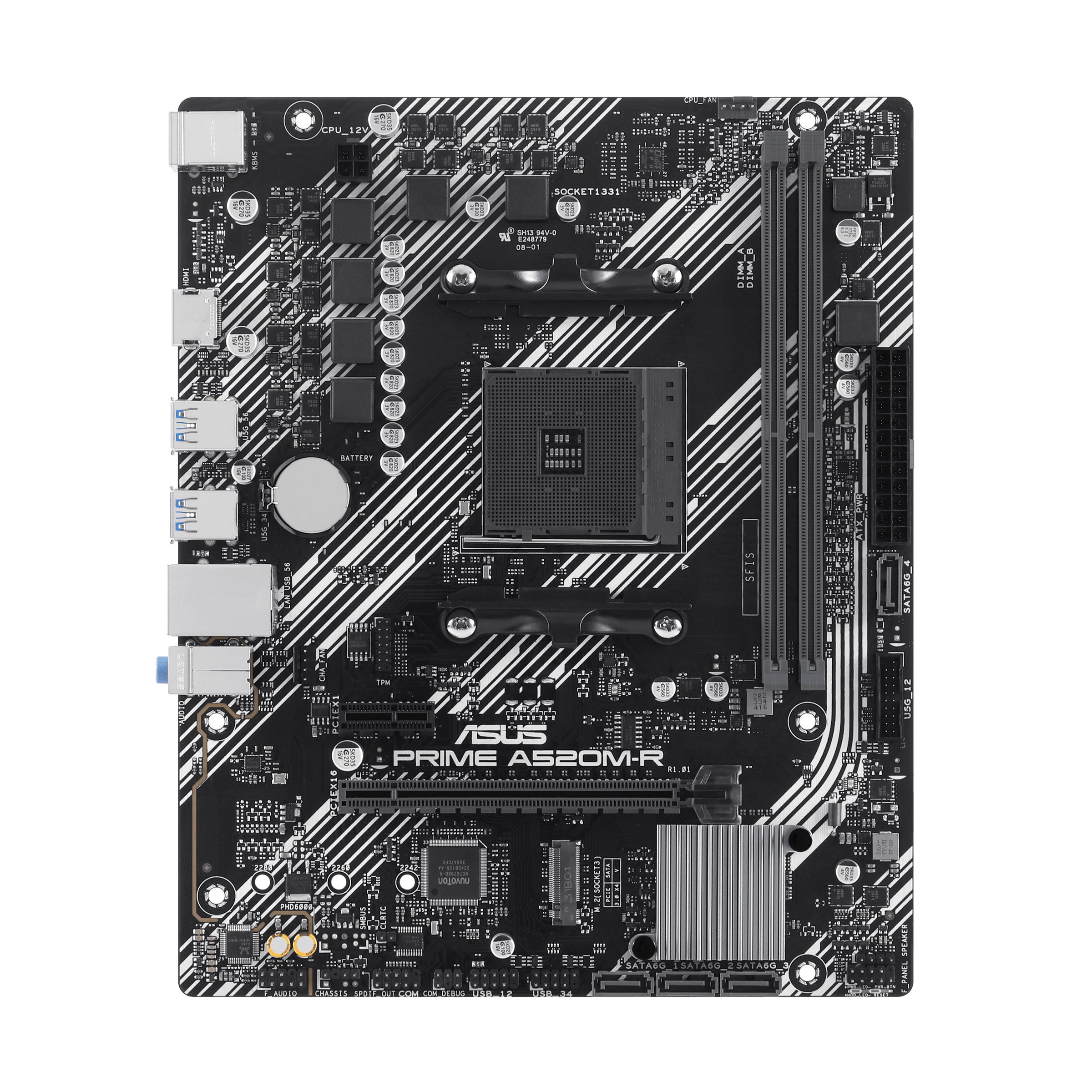 ASUS PRIME A520M-R Motherboard AMD A520