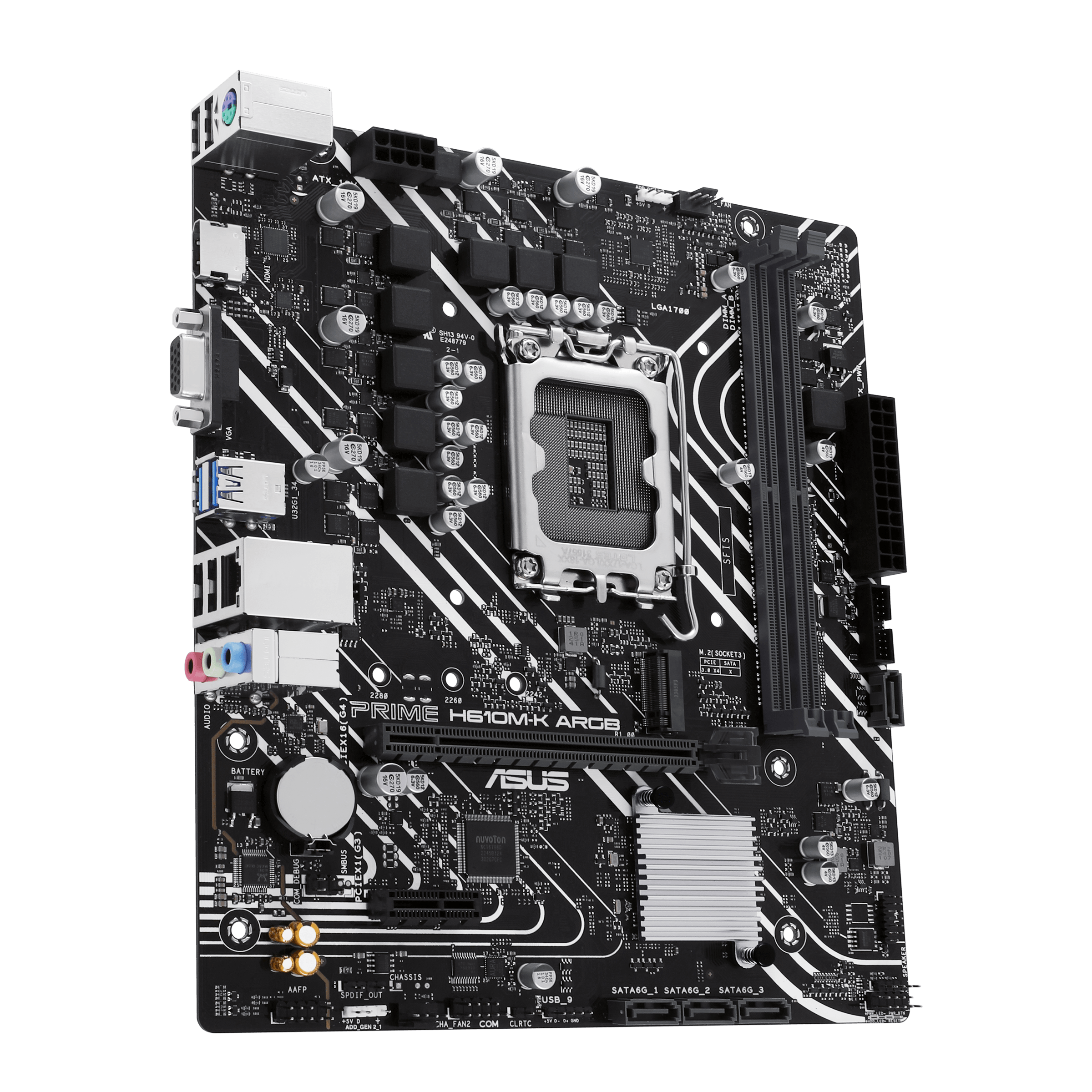 ASUS PRIME H610M-K ARGB Micro-ATX
