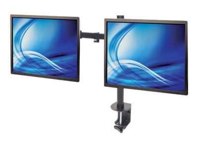 Manhattan Monitorarm für 2 Displays, 10-27 Zoll, bis 8kg