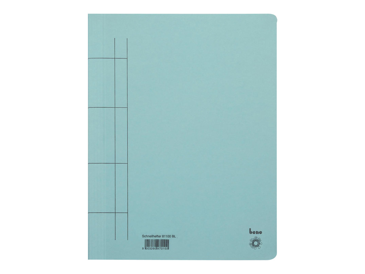 Bene Schnellhefter blau DIN A4 250 Blatt