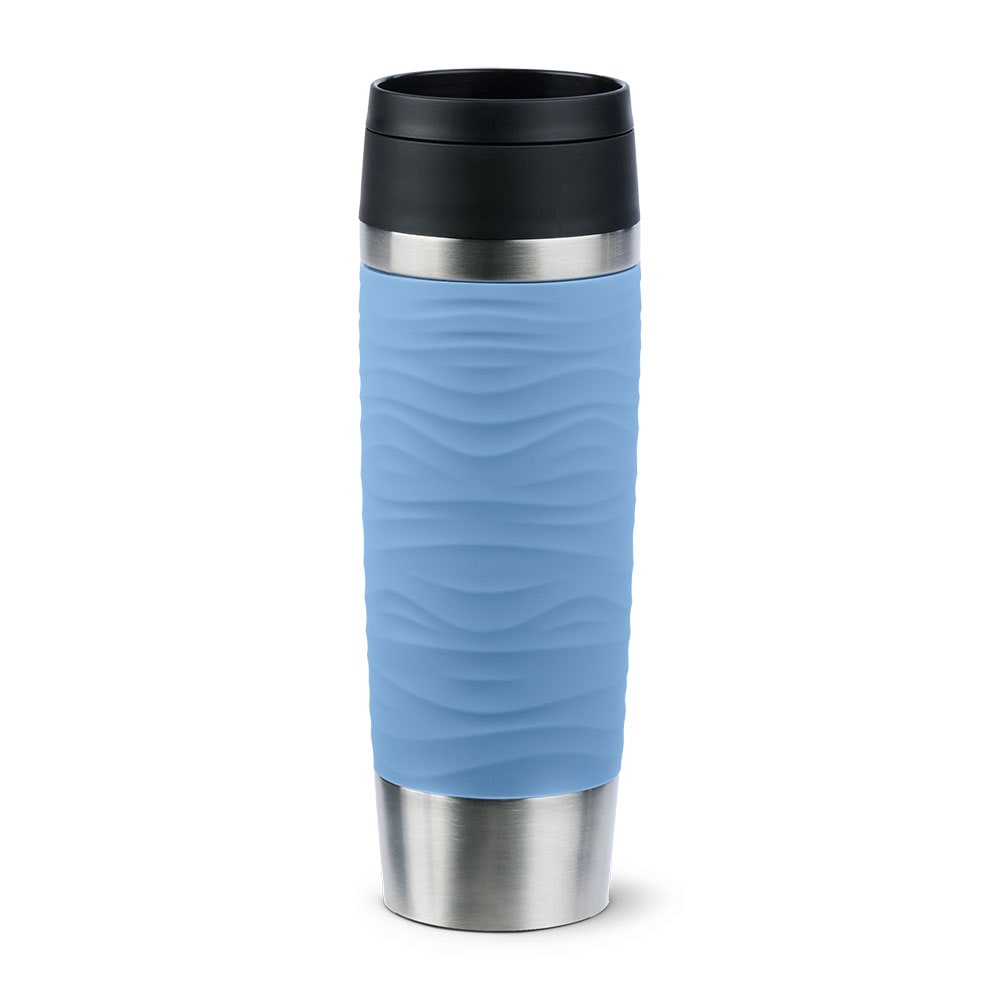 EMSA Isolierbecher TRAVEL mug Wave pastellblau 0.5 l