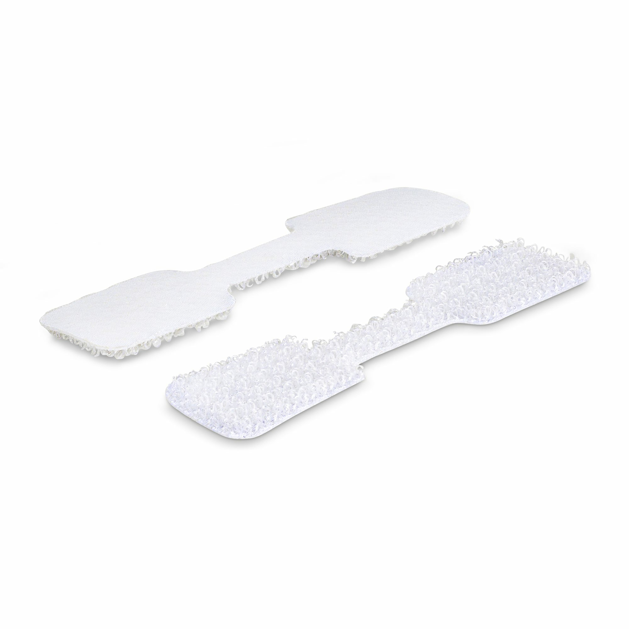 STARTECHCOM 9cm Kabelschilder 100 Stuck Weiss Klettverschluss mit Beschriftungsfeld Klettband KabelbinderKabeletiketten