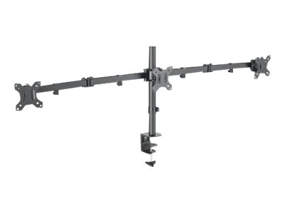 Manhattan Monitorarm 3-fach 10-27 Zoll Double-Link