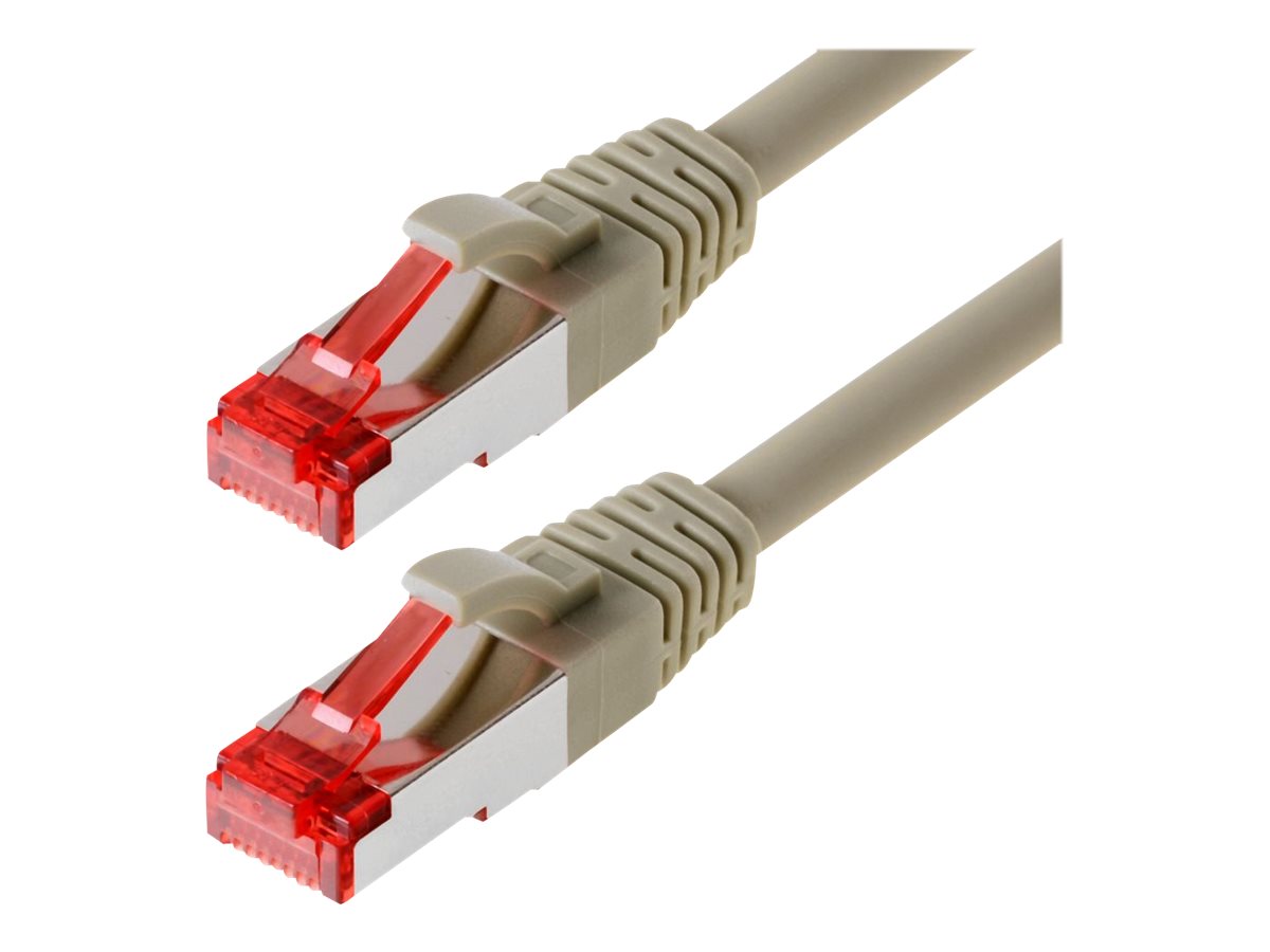 Helos Patchkabel Cat 6 S/FTP 3m grau