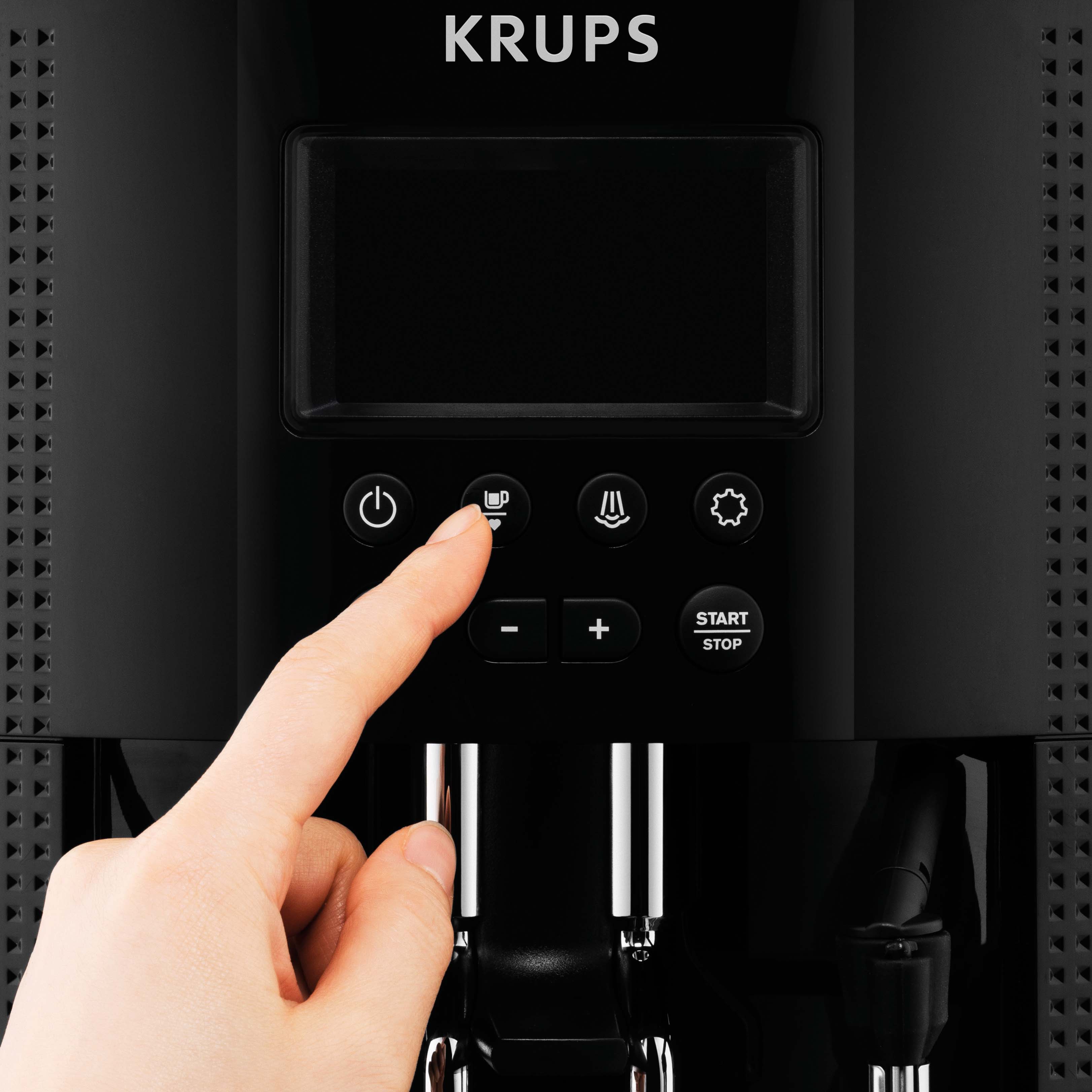 Krups EA8150 Automatische Kaffeemaschine Milchaufschäumer