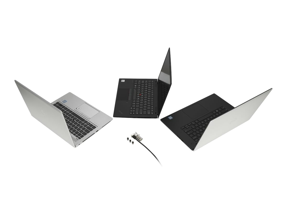 Kensington 3in1 Zahlencode Laptopschloss 1,8 m