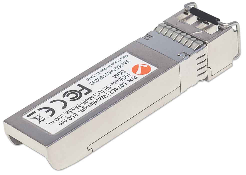Intellinet SFP+ Transceiver 10 Gigabit Multimode 10GBase-SR LC