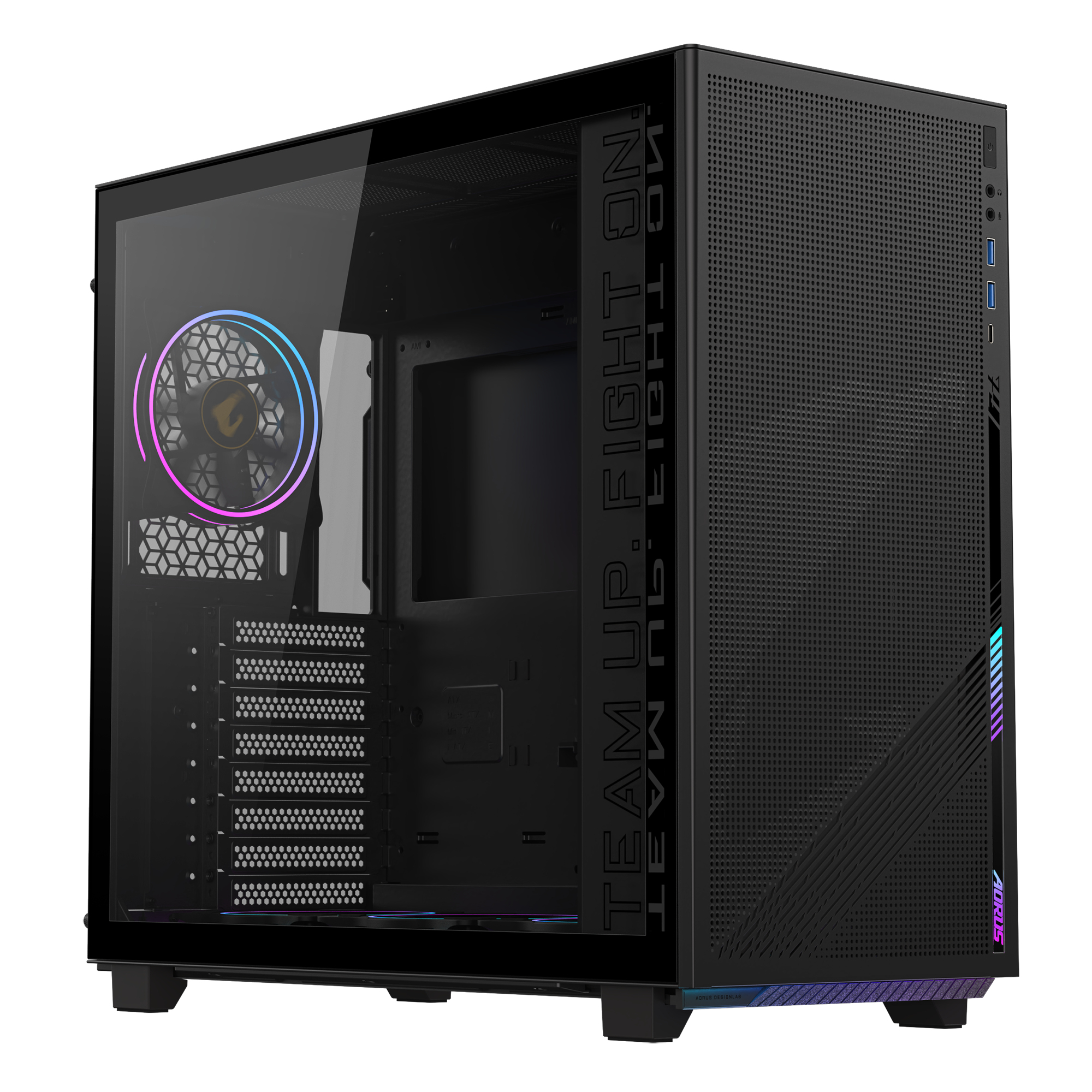 Gigabyte AORUS C400 Glass black ATX