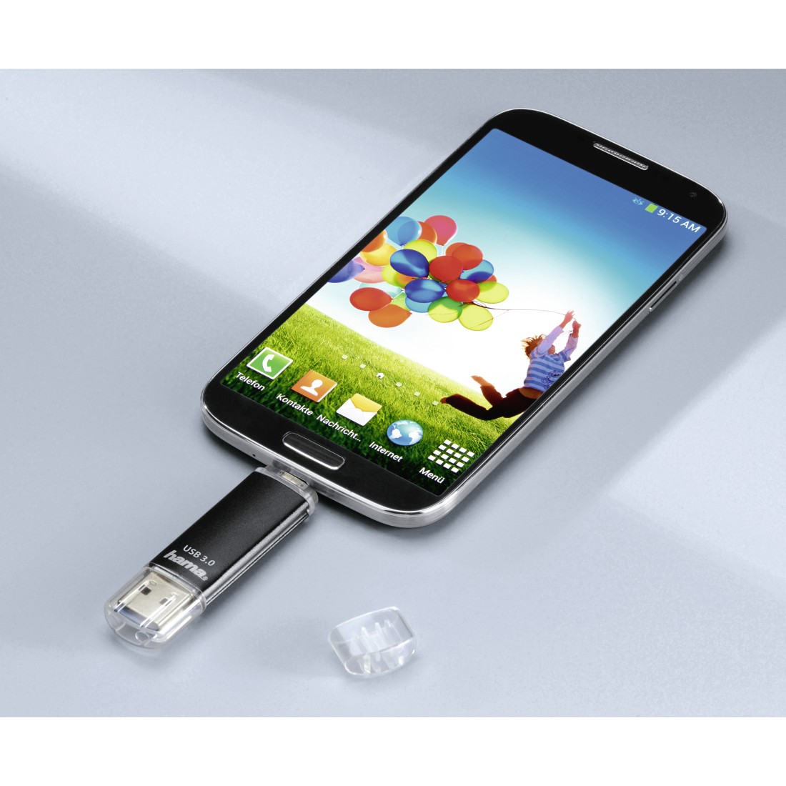 Hama Laeta Twin USB-Flash-Laufwerk 256 GB schwarz