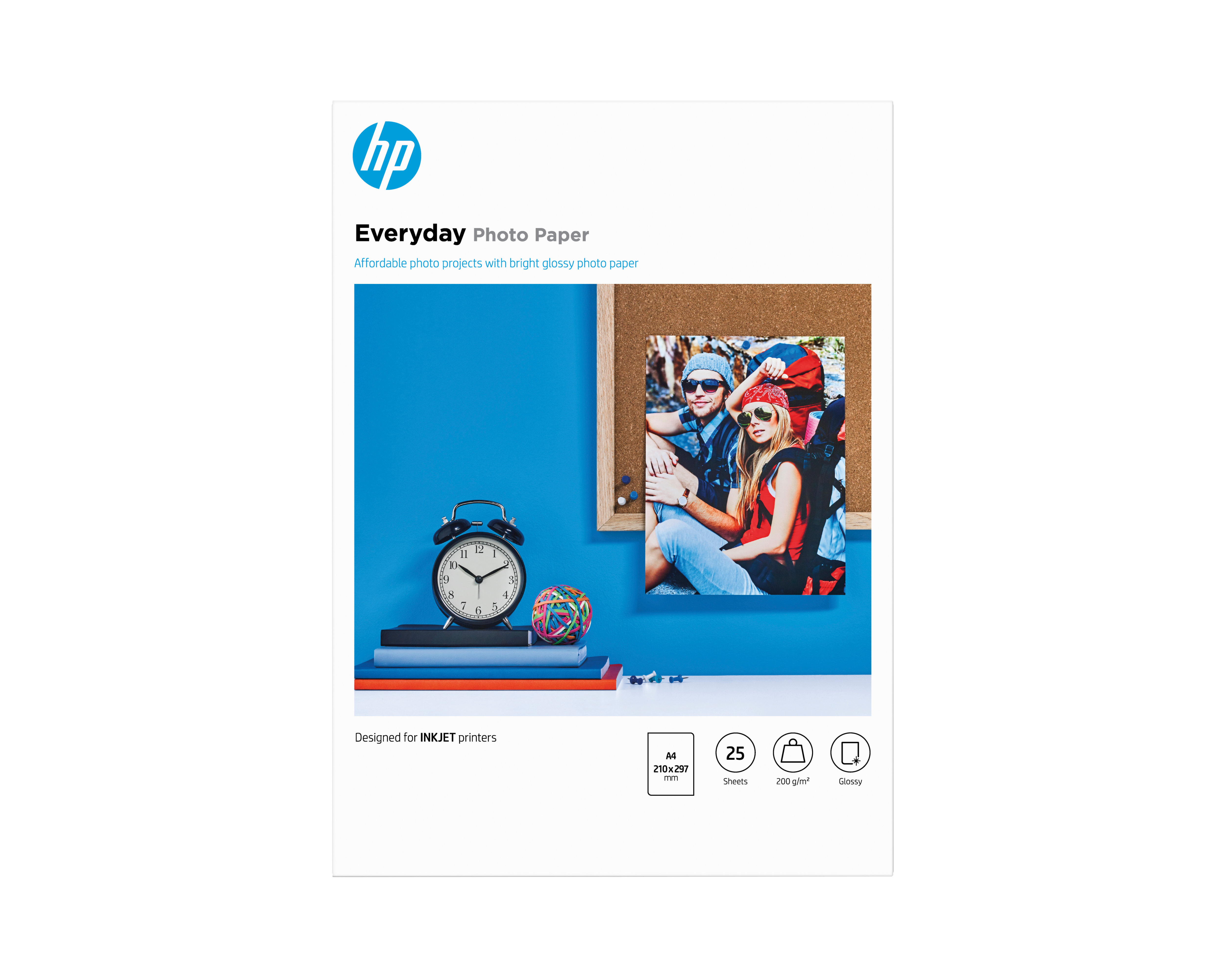 HP Everyday Fotopapier glänzend A4