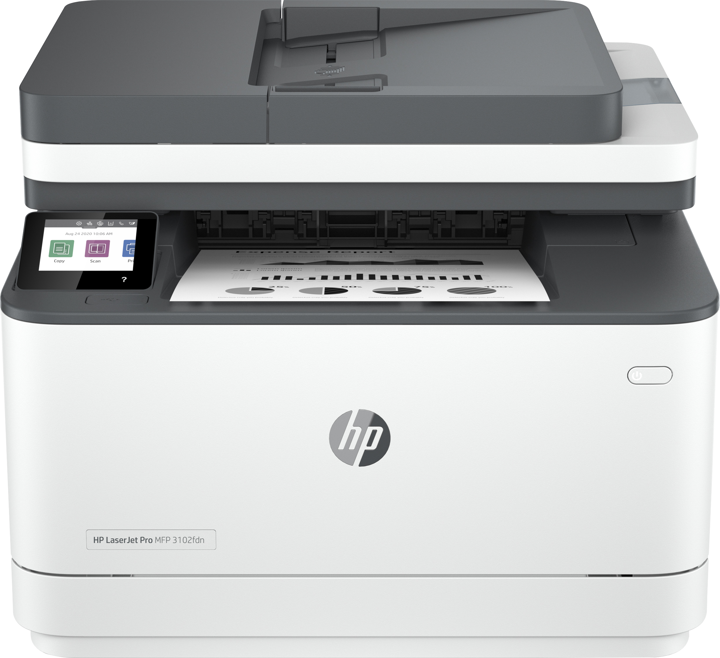 HP LaserJet Pro MFP 3102fdn Multifunktionsdrucker weiß
