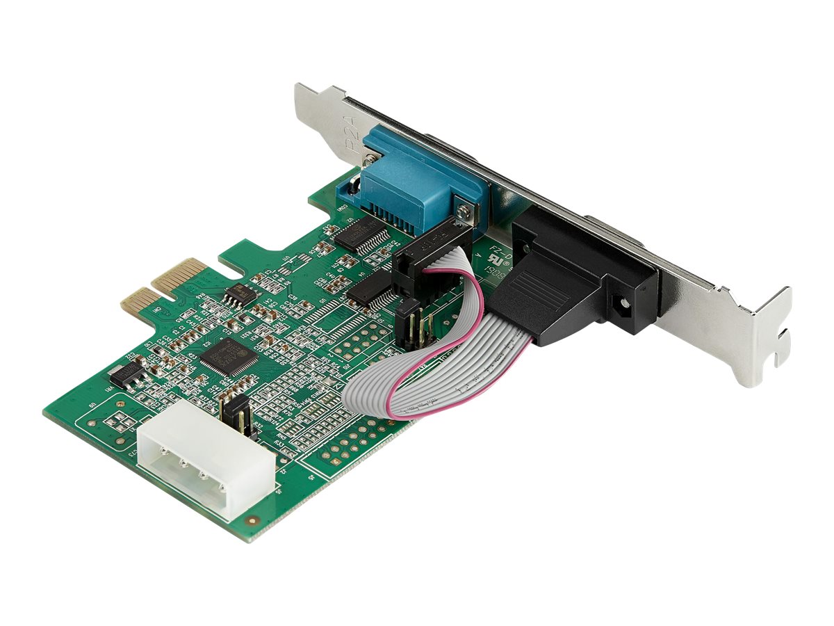 StarTech.com 2-Port Serielle PCIe RS232 Adapter DB9