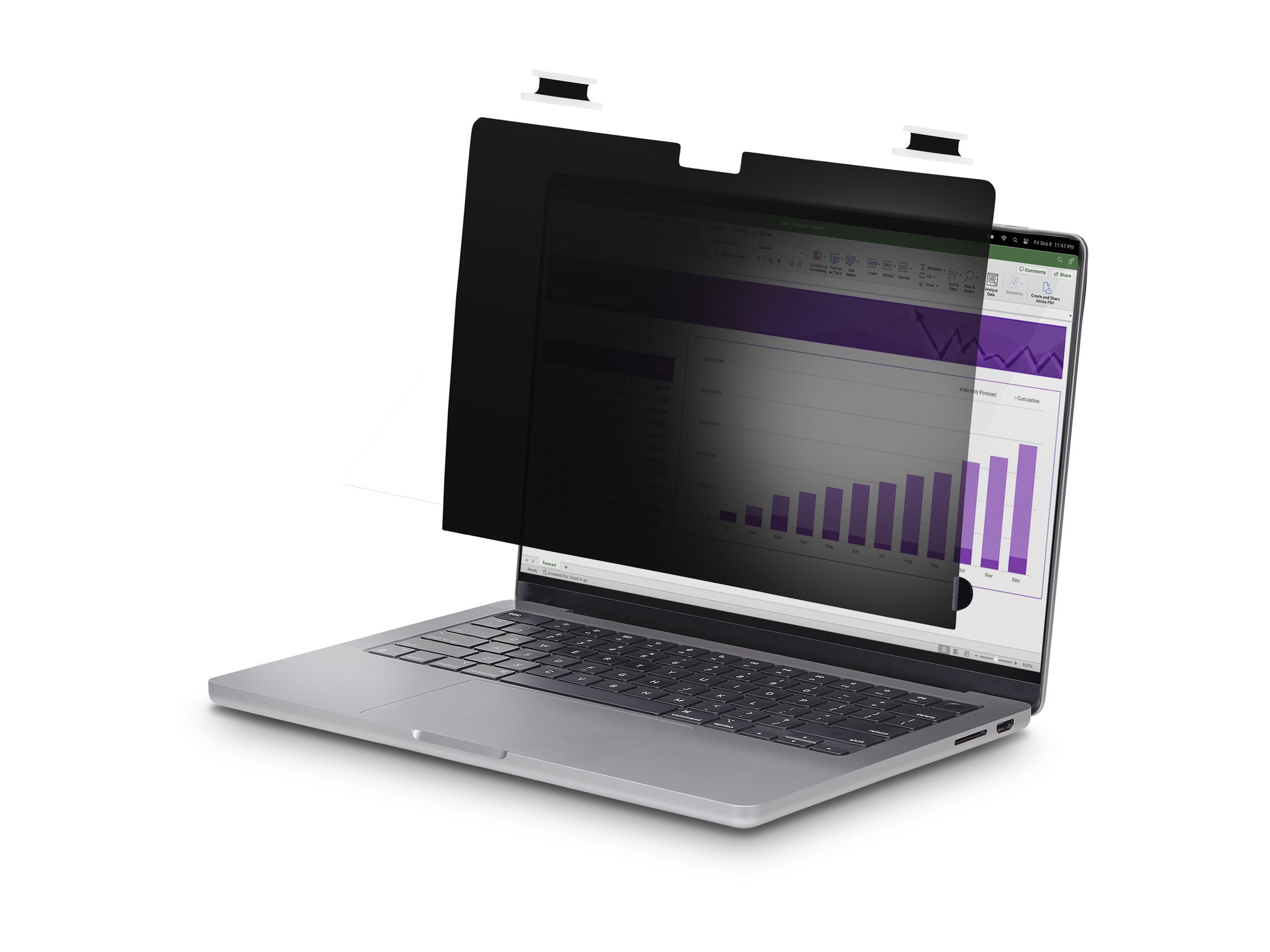 STARTECHCOM 40,64cm 16Zoll MacBook Pro 2123 Laptop Sichtschutzfolie EntspiegelungBlickschutzfolie
