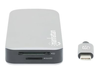 Manhattan USB-C Dockingstation 8-in-1 mit Kartenleser