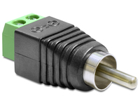 Delock Adapter RCA zu Terminal Block