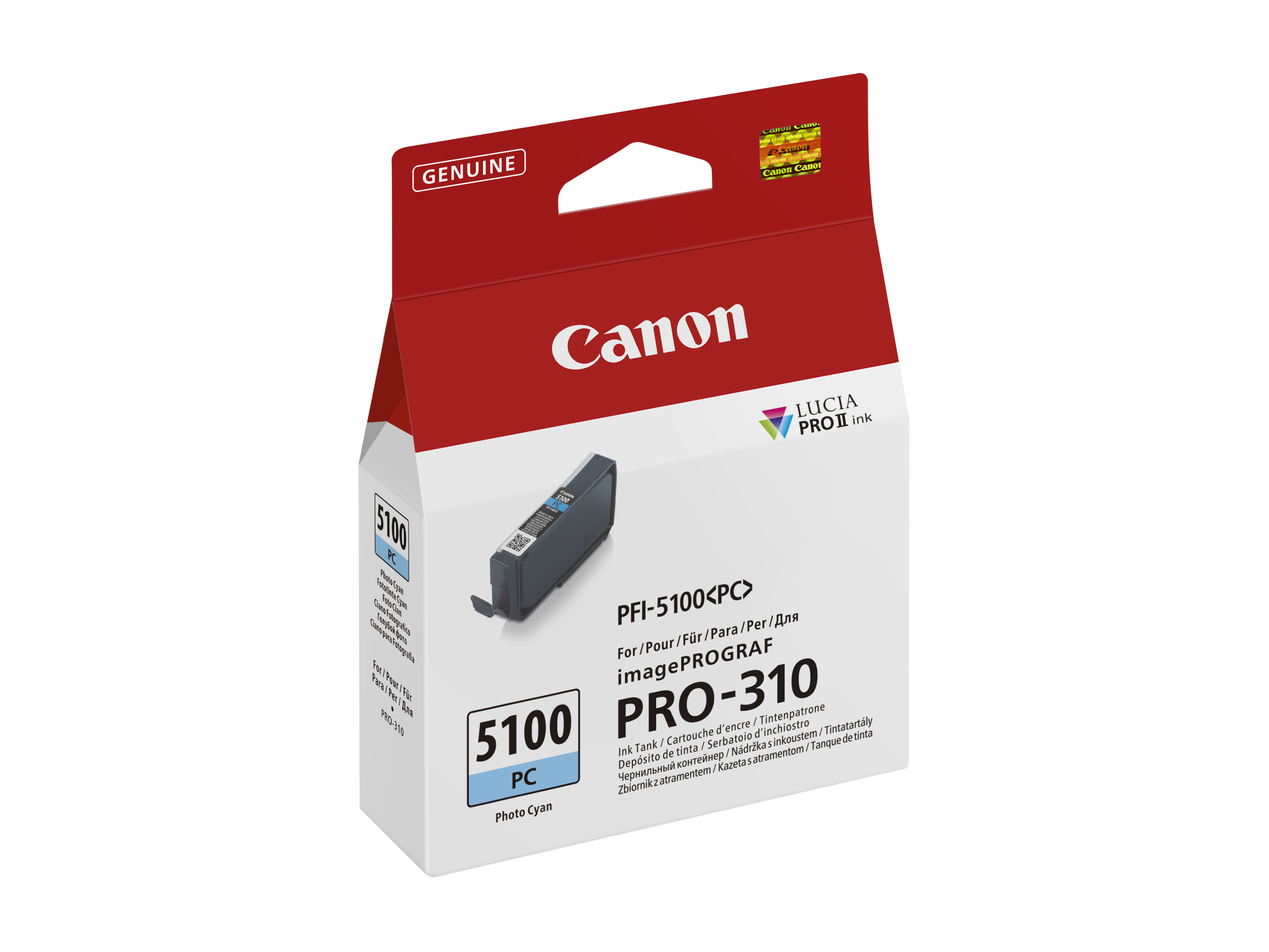 Canon PFI-5100 PC 14.4 ml Photo Cyan