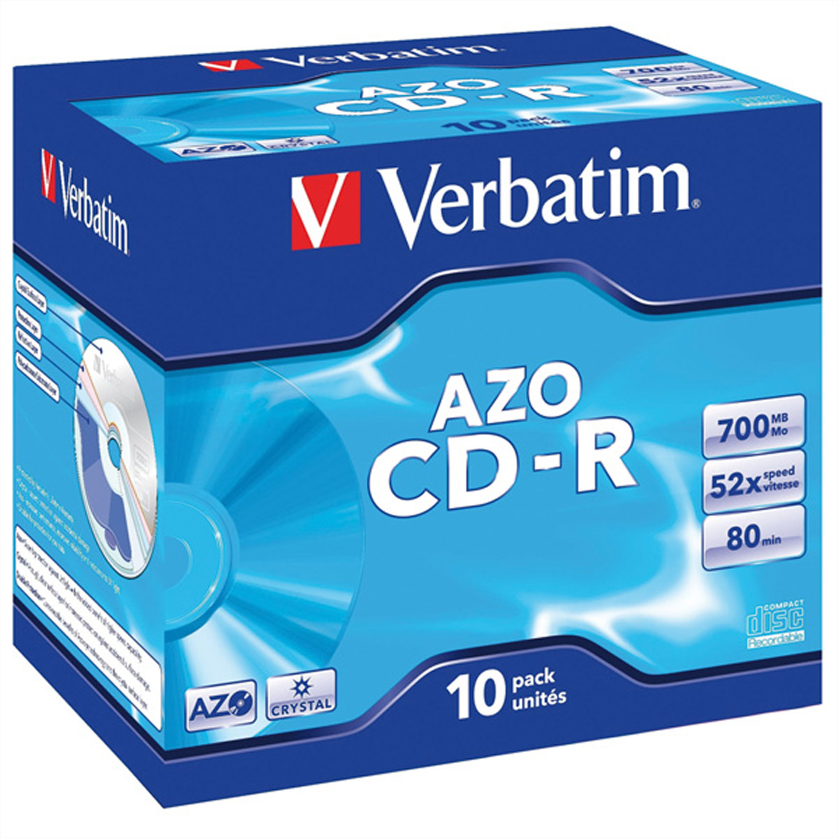 verbatim CDR 700 MB, 10 St