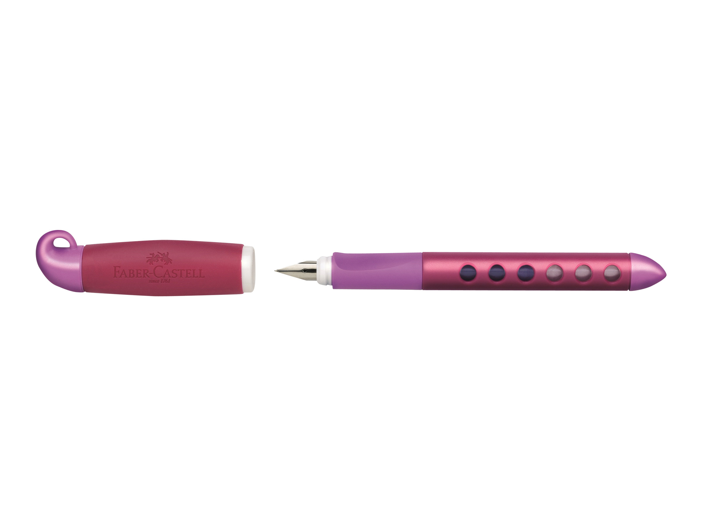 Faber-Castell Scribolino Schulfüller brombeer rechts