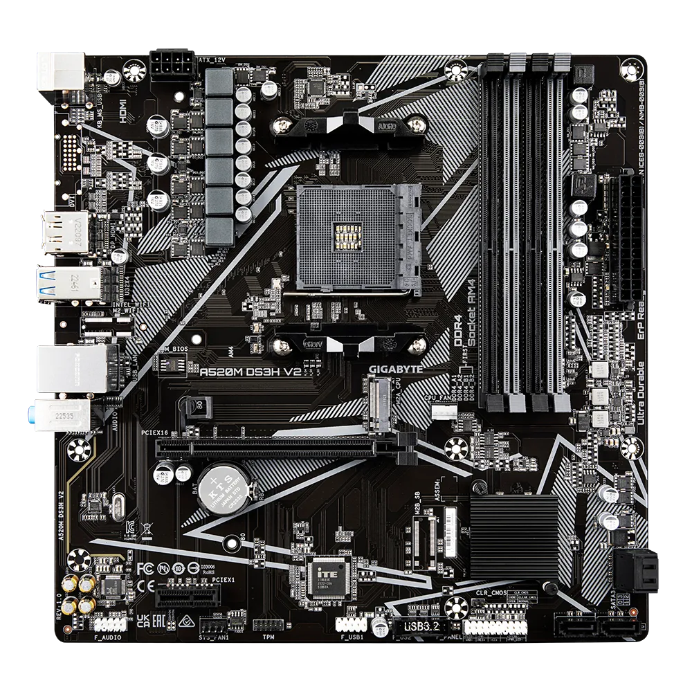 Gigabyte A520M DS3H V2 Motherboard micro ATX AM4