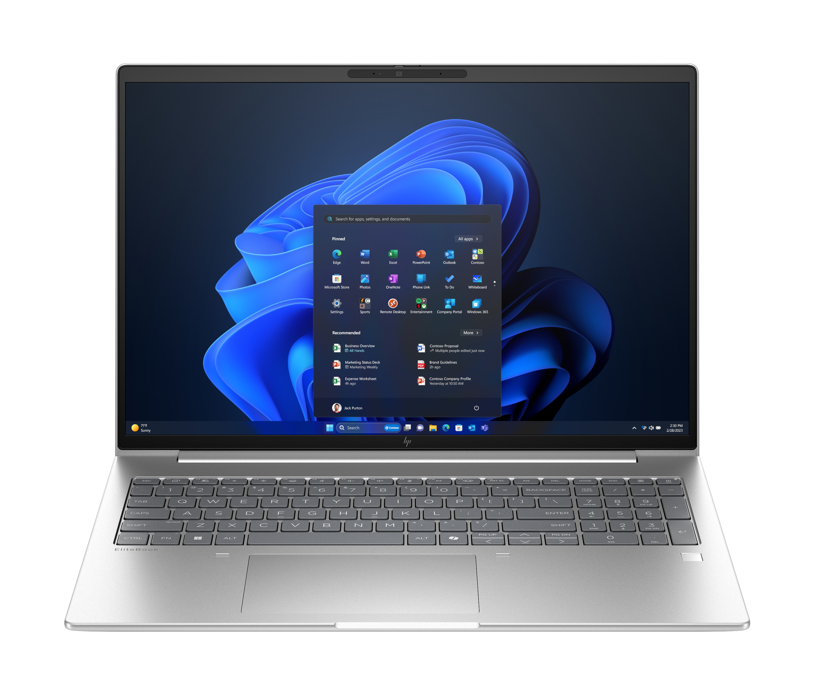 HP EliteBook 6 G1a 16 Zoll AMD Ryzen 5 230 16 GB RAM 512 GB SSD