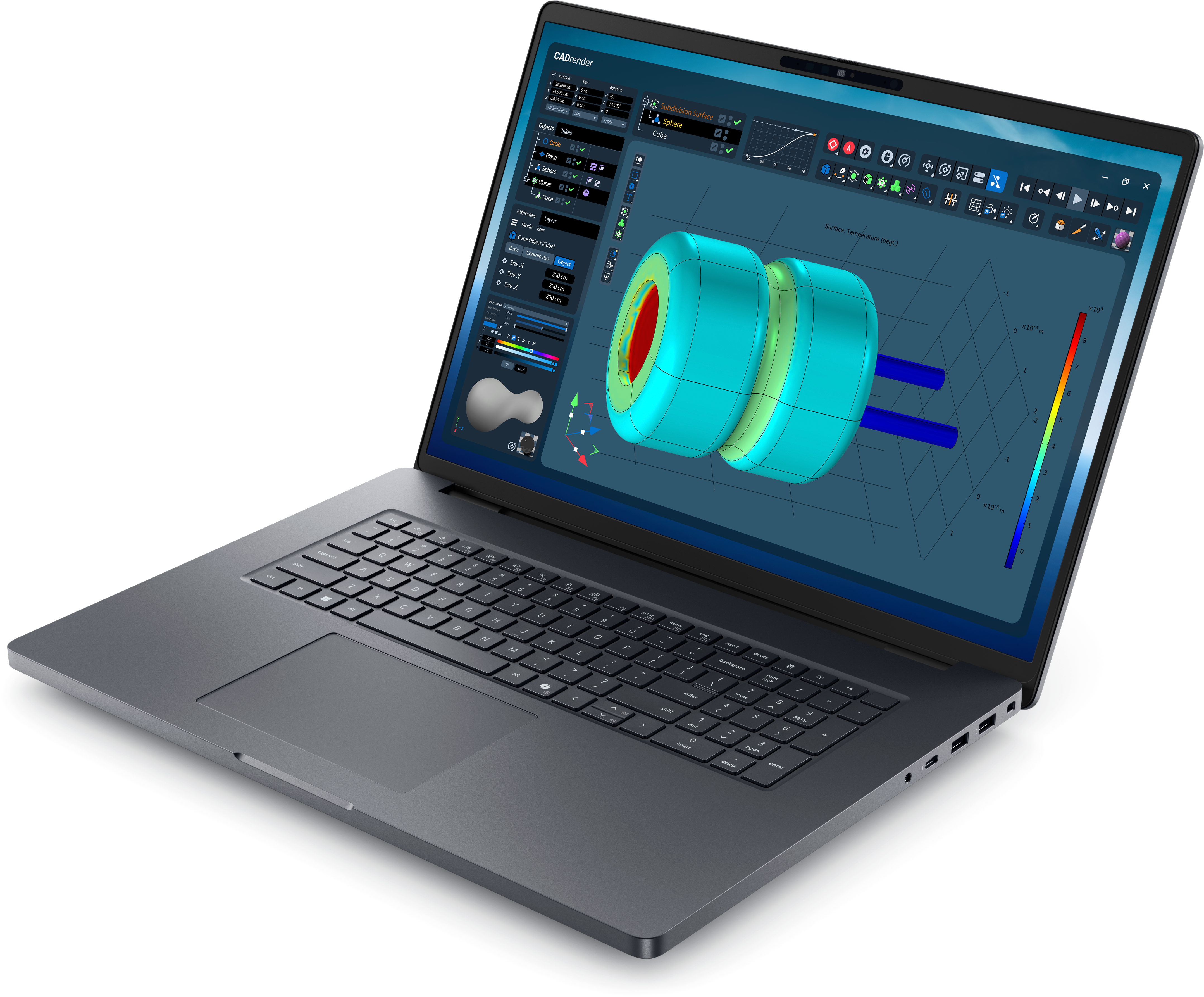 Dell Pro Max 18 Plus MB18250 Intel Core Ultra 7 265HX 32 GB RAM 1 TB SSD RTX PRO 3000 18 Zoll