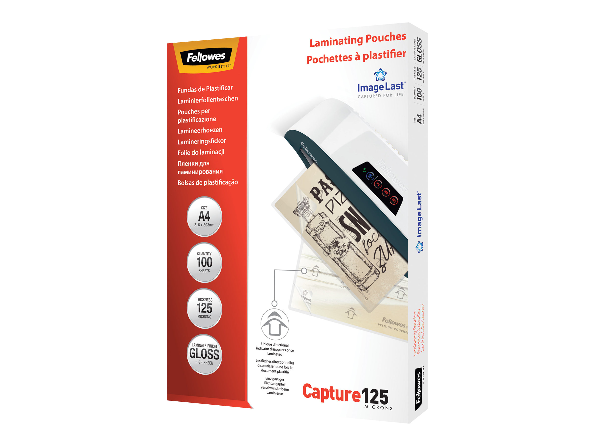 Fellowes Capture 125 ImageLast Laminierfolie A4 glänzend