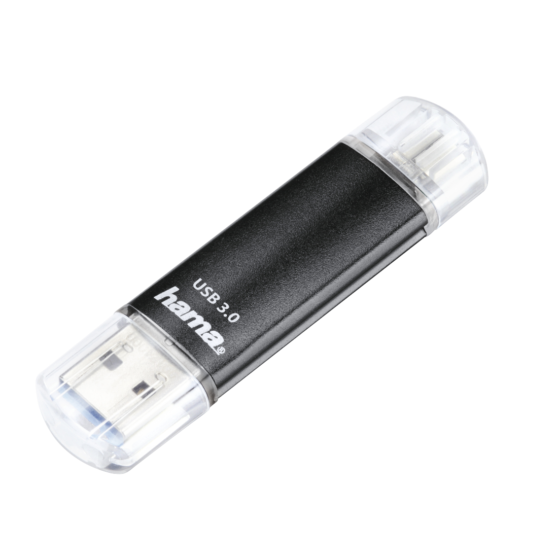 Hama Laeta Twin USB-Flash-Laufwerk 256 GB schwarz