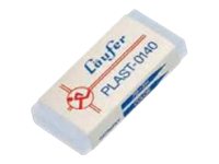 Läufer Radiergummi PLAST-0140 Weiß