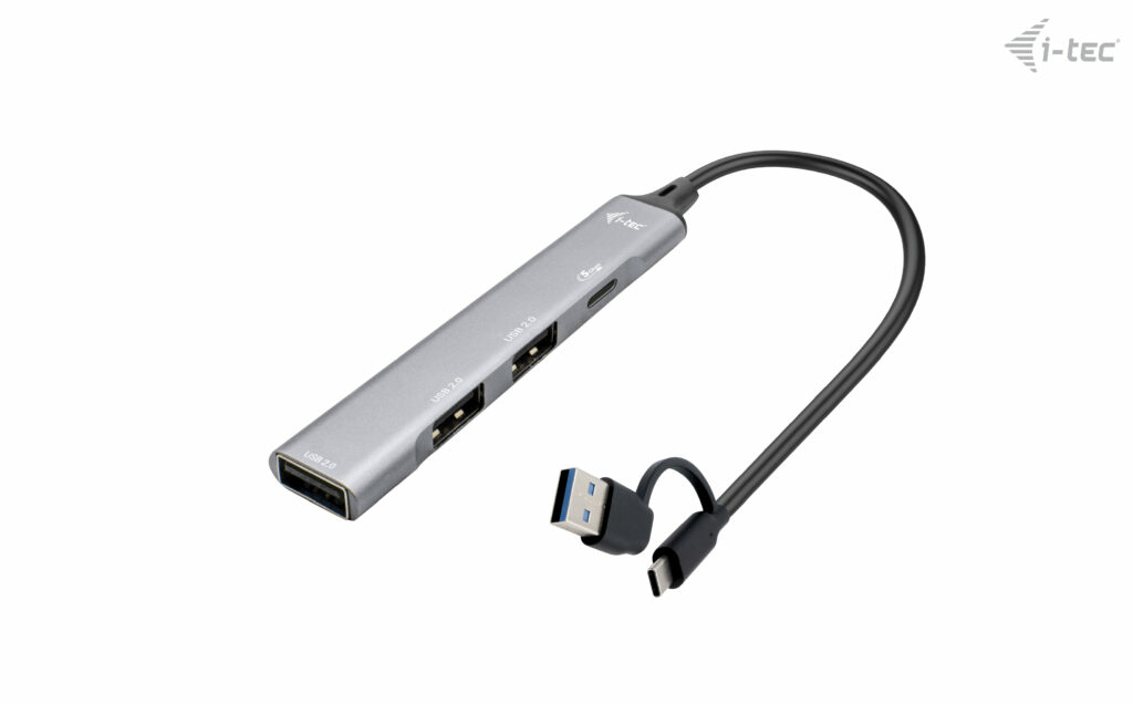 i-tec Hub USB-C/USB-A Metall 4 Port